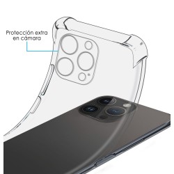 Funda Silicona Antigolpes Transparente compatible con iPhone 14 Pro Max (6.7) 2