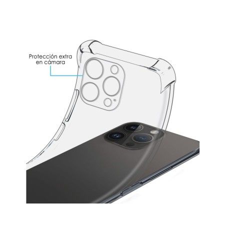 Funda Silicona Antigolpes Transparente compatible con iPhone 14 Pro Max (6.7)