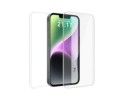 Funda Doble Transparente Pc + Tpu Full Body 360 compatible con Iphone 14 (6.1)