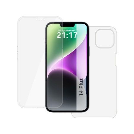 Funda Doble Transparente Pc + Tpu Full Body 360 compatible con iPhone 14 Plus (6.7)