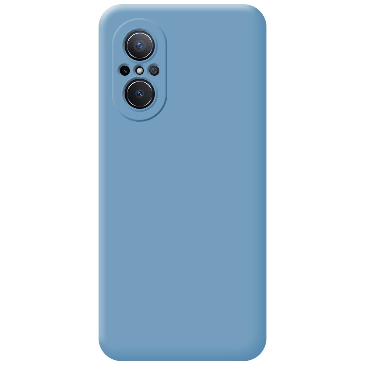 Funda Silicona Líquida Ultra Suave para Huawei Nova 9 SE color Azul