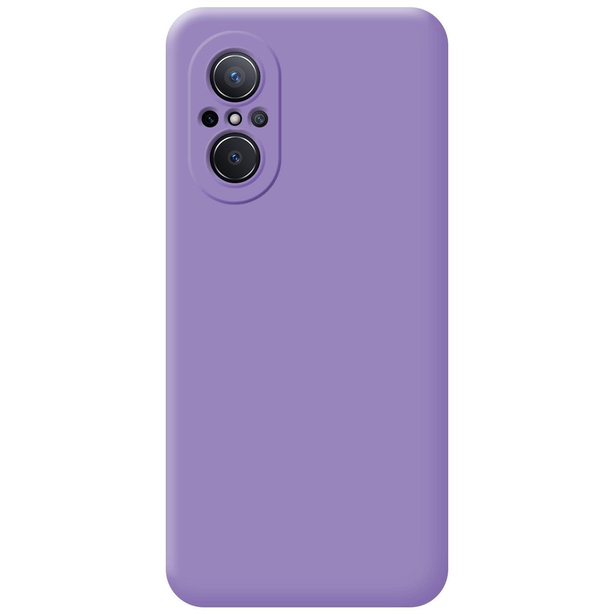 Funda Silicona Líquida Ultra Suave para Huawei Nova 9 SE color Morada