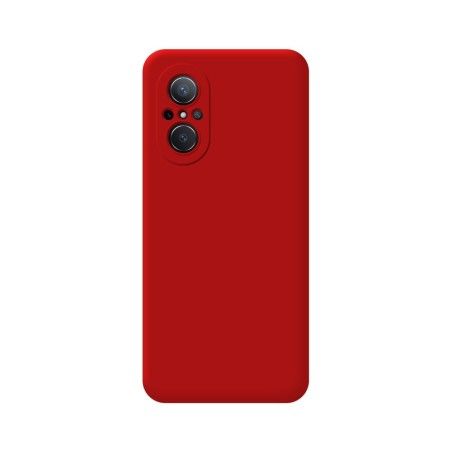 Funda Silicona Líquida Ultra Suave para Huawei Nova 9 SE color Roja