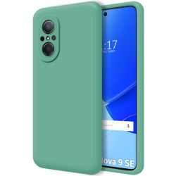 Funda Silicona Líquida Ultra Suave para Huawei Nova 9 SE color Verde