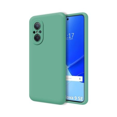 Funda Silicona Líquida Ultra Suave para Huawei Nova 9 SE color Verde