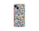 Funda Silicona Antigolpes compatible con iPhone 14 (6.1) diseño Dulces 02 Dibujos