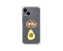 Funda Silicona Antigolpes compatible con iPhone 14 (6.1) diseño Vegan Life Dibujos