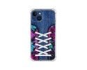 Funda Silicona Antigolpes compatible con iPhone 14 (6.1) diseño Zapatillas 06 Dibujos