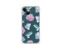 Funda Silicona Antigolpes compatible con iPhone 14 (6.1) diseño Flores 10 Dibujos