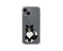 Funda Silicona Antigolpes compatible con iPhone 14 (6.1) diseño Perros 01 Dibujos