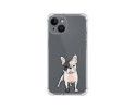 Funda Silicona Antigolpes compatible con iPhone 14 (6.1) diseño Perros 06 Dibujos