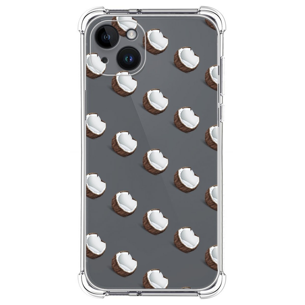 Funda Silicona Antigolpes compatible con iPhone 14 Plus (6.7) diseño Cocos Dibujos
