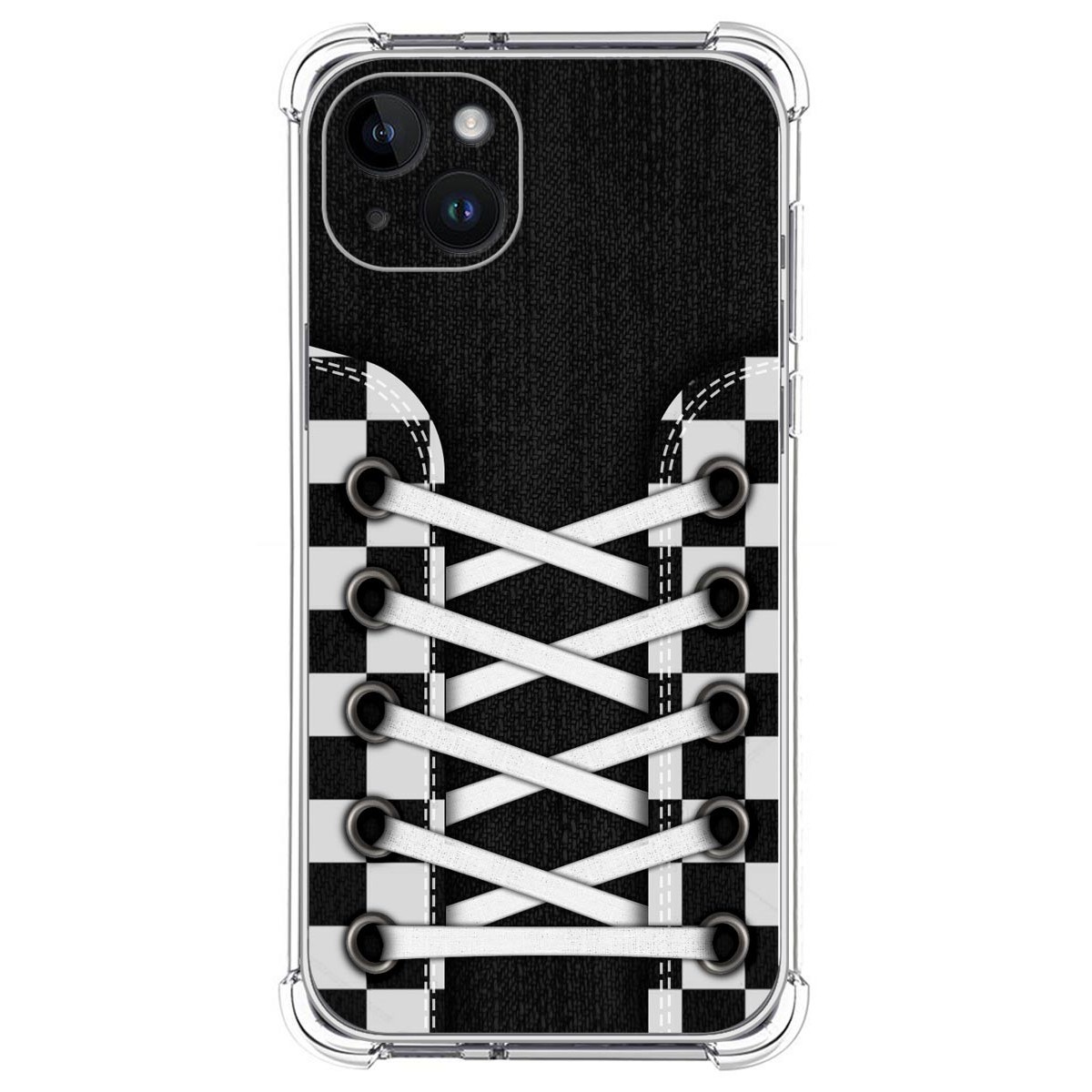 Funda Silicona Antigolpes compatible con iPhone 14 Plus (6.7) diseño Zapatillas 03 Dibujos