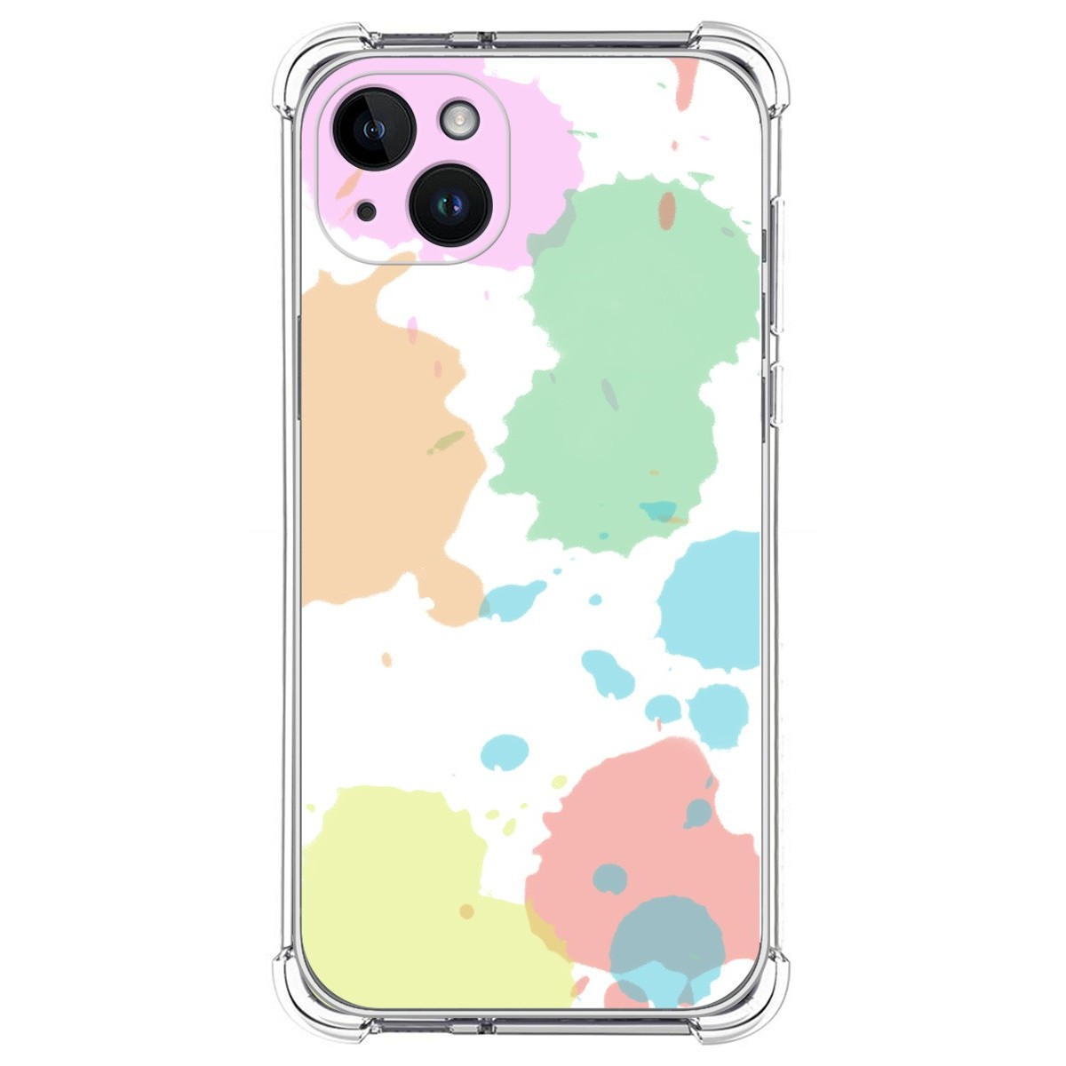 Funda Silicona Antigolpes compatible con iPhone 14 Plus (6.7) diseño Acuarela 05 Dibujos