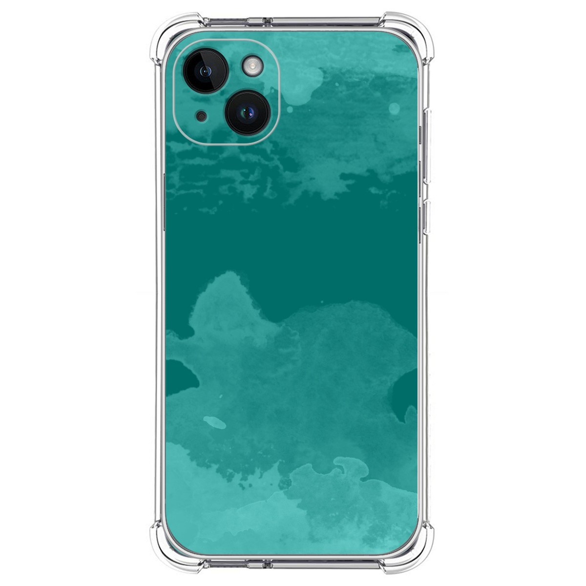 Funda Silicona Antigolpes compatible con iPhone 14 Plus (6.7) diseño Acuarela 06 Dibujos