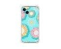 Funda Silicona Antigolpes compatible con iPhone 14 Plus (6.7) diseño Flores 05 Dibujos