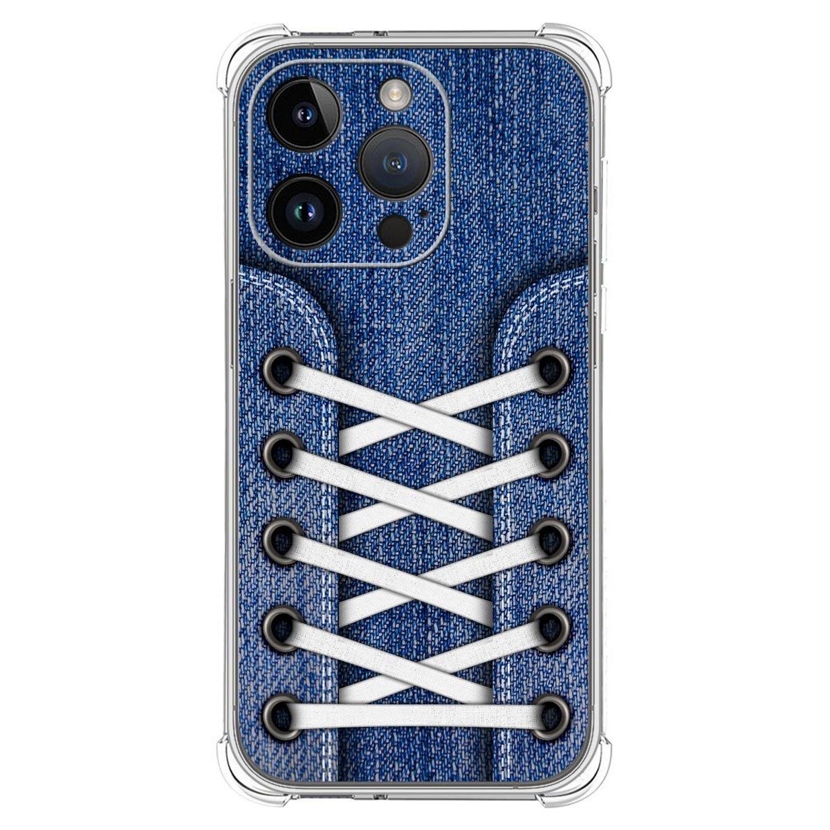 Funda Silicona Antigolpes compatible con iPhone 14 Pro (6.1) diseño Zapatillas 01 Dibujos