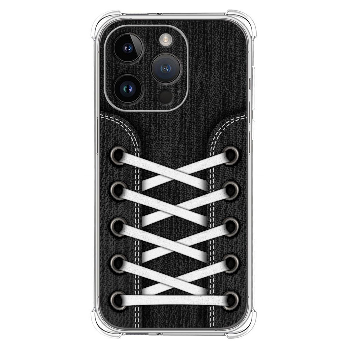 Funda Silicona Antigolpes compatible con iPhone 14 Pro (6.1) diseño Zapatillas 02 Dibujos