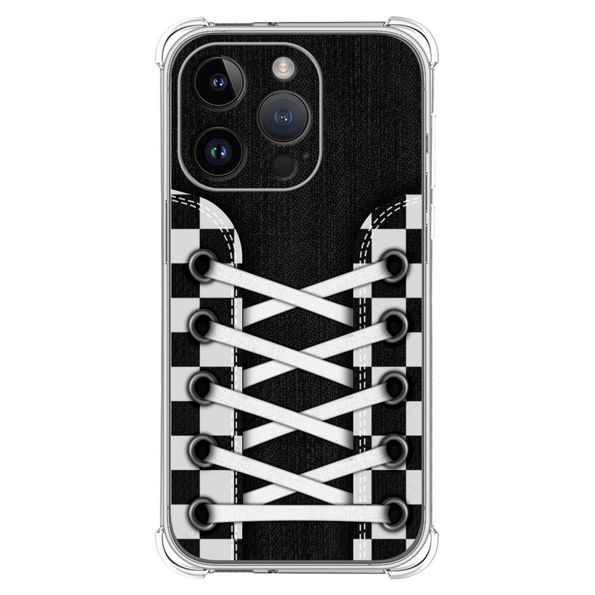 Funda Silicona Antigolpes compatible con iPhone 14 Pro (6.1) diseño Zapatillas 03 Dibujos
