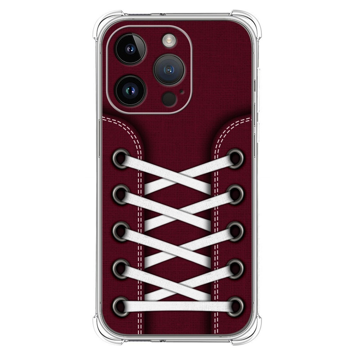 Funda Silicona Antigolpes compatible con iPhone 14 Pro (6.1) diseño Zapatillas 17 Dibujos