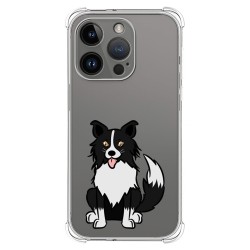 Funda Silicona Antigolpes compatible con iPhone 14 Pro (6.1) diseño Perros 01 Dibujos
