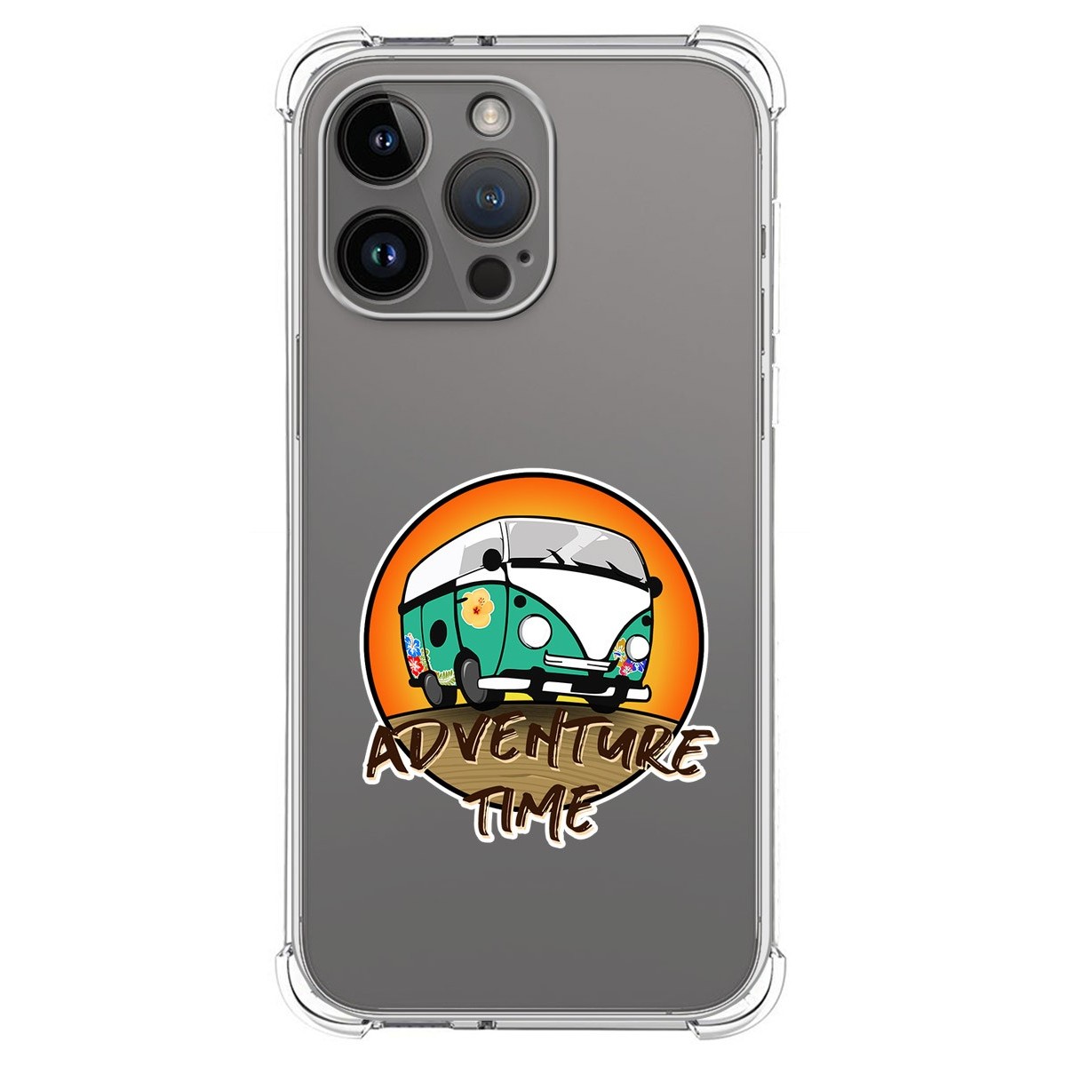 Funda Silicona Antigolpes compatible con iPhone 14 Pro Max (6.7) diseño Adventure Time Dibujos