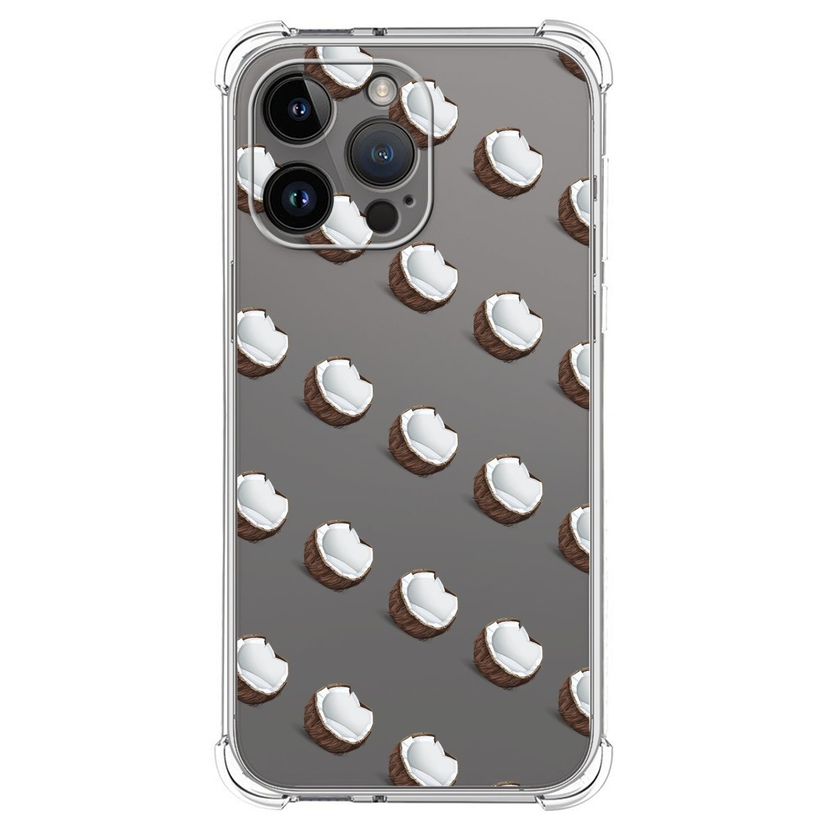Funda Silicona Antigolpes compatible con iPhone 14 Pro Max (6.7) diseño Cocos Dibujos