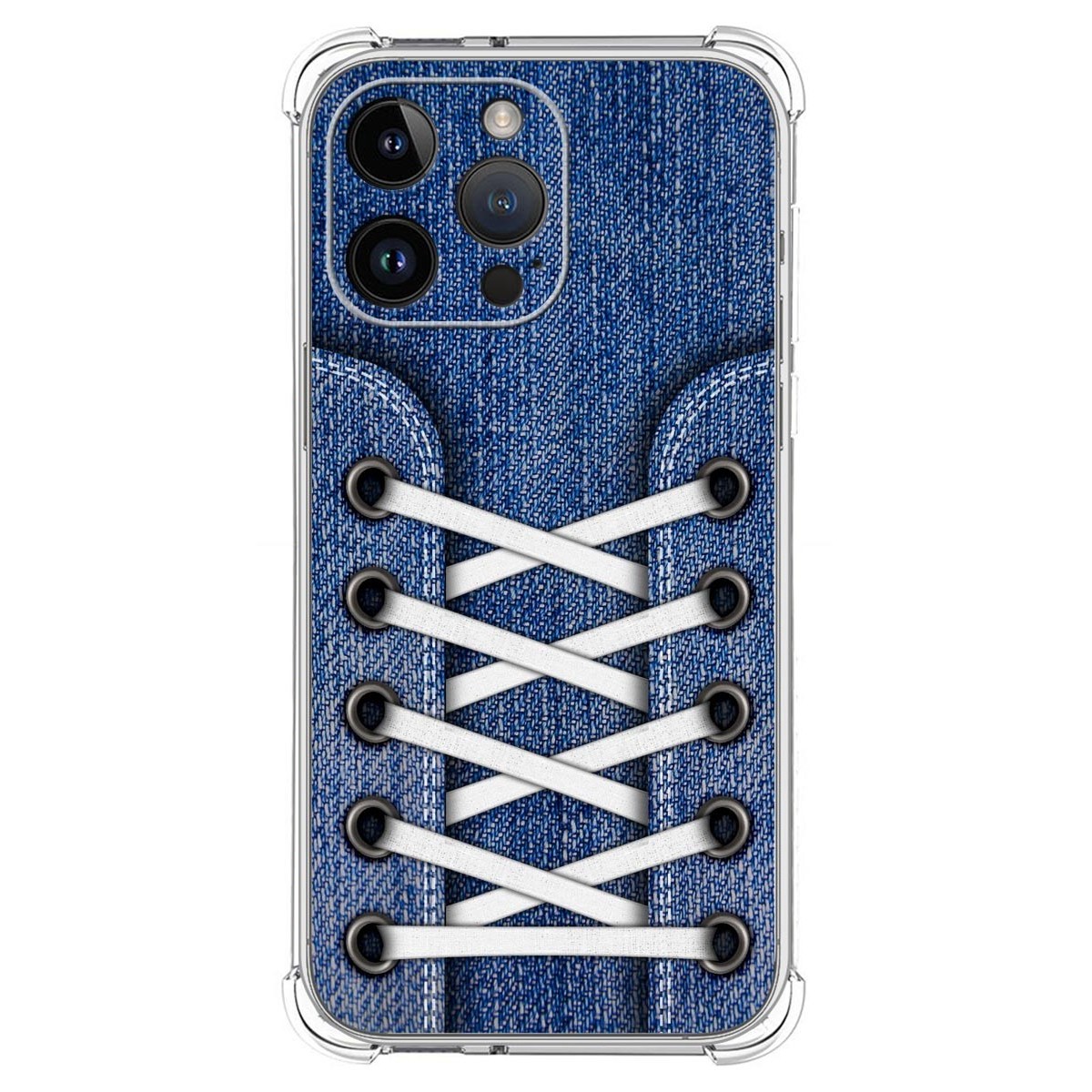 Funda Silicona Antigolpes compatible con iPhone 14 Pro Max (6.7) diseño Zapatillas 01 Dibujos