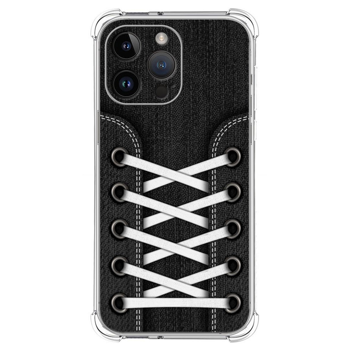 Funda Silicona Antigolpes compatible con iPhone 14 Pro Max (6.7) diseño Zapatillas 02 Dibujos
