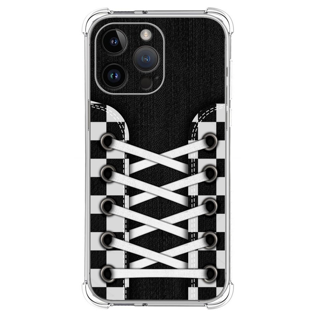 Funda Silicona Antigolpes compatible con iPhone 14 Pro Max (6.7) diseño Zapatillas 03 Dibujos