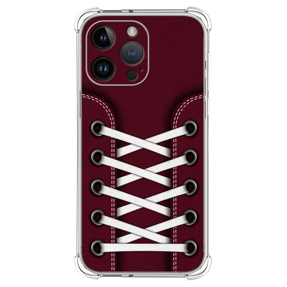 Funda Silicona Antigolpes compatible con iPhone 14 Pro Max (6.7) diseño Zapatillas 17 Dibujos