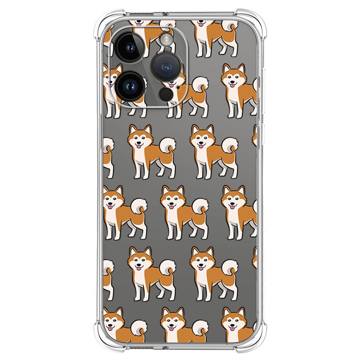 Funda Silicona Antigolpes compatible con iPhone 14 Pro Max (6.7) diseño Perros 08 Dibujos