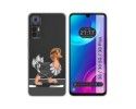 Funda Silicona Transparente para TCL 30 / 30 5G / 30 Plus diseño Avestruz Dibujos