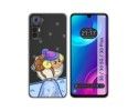 Funda Silicona Transparente para TCL 30 / 30 5G / 30 Plus diseño Cabra Dibujos