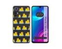 Funda Silicona Transparente para TCL 30 / 30 5G / 30 Plus diseño Pato Dibujos