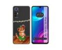 Funda Silicona Transparente para TCL 30 / 30 5G / 30 Plus diseño Suricata Dibujos