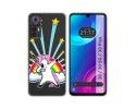 Funda Silicona Transparente para TCL 30 / 30 5G / 30 Plus diseño Unicornio Dibujos