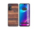 Funda Silicona para TCL 30 / 30 5G / 30 Plus diseño Madera 03 Dibujos