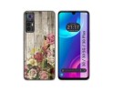 Funda Silicona para TCL 30 / 30 5G / 30 Plus diseño Madera 08 Dibujos