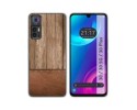 Funda Silicona para TCL 30 / 30 5G / 30 Plus diseño Madera 09 Dibujos