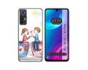 Funda Silicona para TCL 30 / 30 5G / 30 Plus diseño Café Dibujos