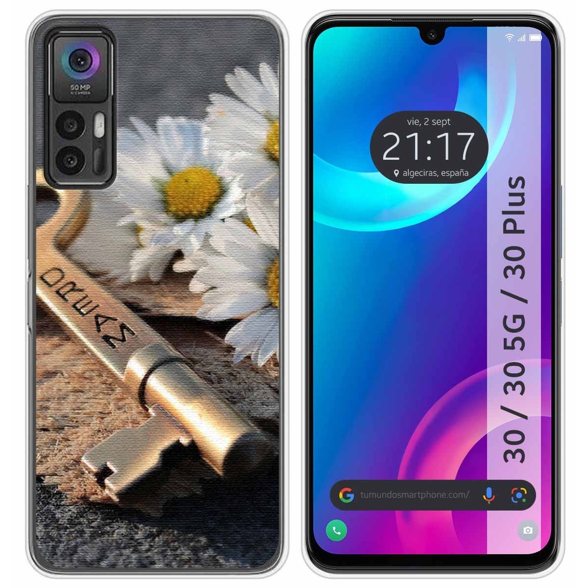Funda Silicona para TCL 30 / 30 5G / 30 Plus diseño Dream Dibujos