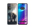 Funda Silicona para TCL 30 / 30 5G / 30 Plus diseño Elefante Dibujos