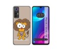 Funda Silicona para TCL 30 / 30 5G / 30 Plus diseño Leon Dibujos