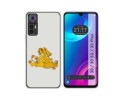 Funda Silicona para TCL 30 / 30 5G / 30 Plus diseño Leones Dibujos