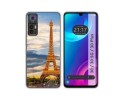 Funda Silicona para TCL 30 / 30 5G / 30 Plus diseño Paris Dibujos