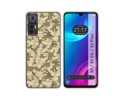 Funda Silicona para TCL 30 / 30 5G / 30 Plus diseño Sand Camuflaje Dibujos