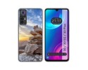 Funda Silicona para TCL 30 / 30 5G / 30 Plus diseño Sunset Dibujos