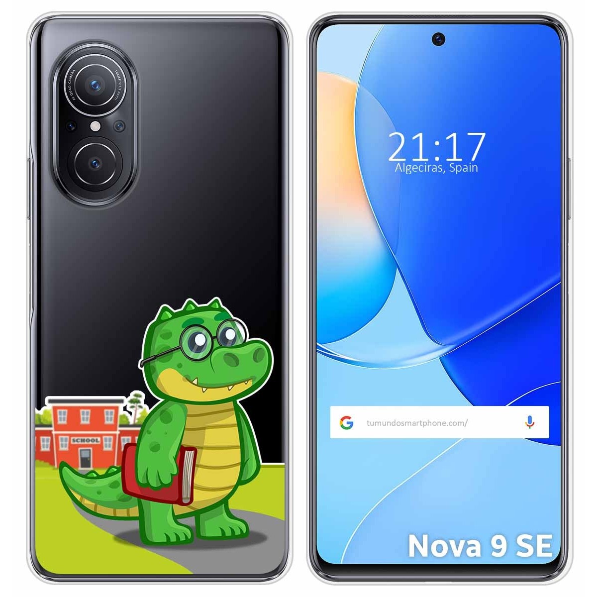 Funda Silicona Transparente para Huawei Nova 9 SE diseño Coco Dibujos
