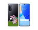 Funda Silicona Transparente para Huawei Nova 9 SE diseño Conejo Dibujos